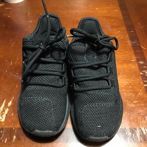 Adidas Toddler Ortholite Black sneakers size 8.5